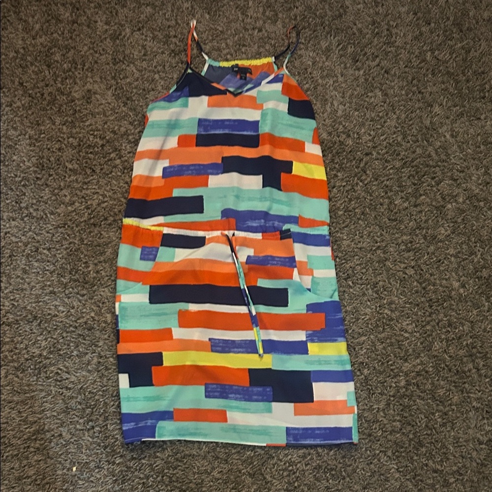 GAP Multicolor Striped Dress